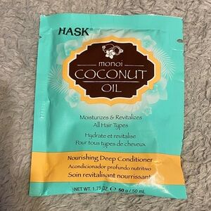 Monoi Coconut Oil Nourishing Deep Conditioner - Turquoise and Orange